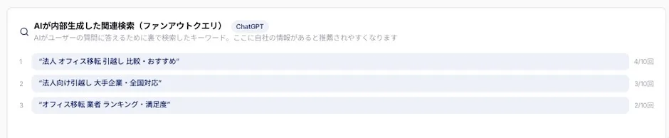 DolphinX AIOのファンアウトクエリ取得機能