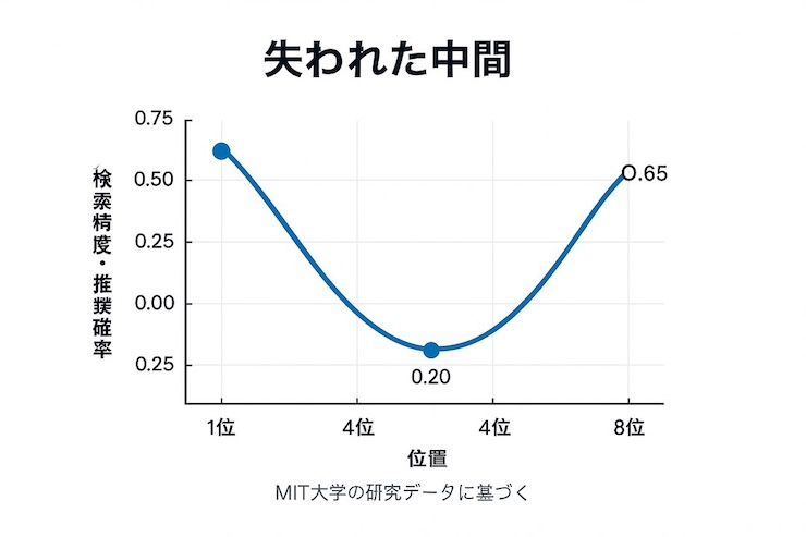 比較記事では「最初と最後が有利、真ん中が不利」のグラフ